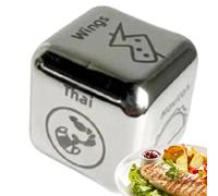 Food Dice, Food Dice Decision Maker, Couple Decision Dice Date Night Dice Games, He, His Date, Romantic Meal Idea, Dice, Food Decision Maker for New Year, St. Vale