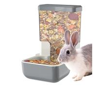 Food Dispenser | Automatic Pet Food and Water Dispenser, Detachable Stable Container for Gerbils, Pigeons, Parrots and Ferrets