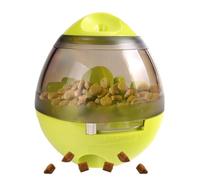 Food Dispenser Dog Toy - Specification 3.94 x 4.61 Inch Strategy Game Snack Ball Pink Training Tool Anti-slinging Bowl Brain Training Activity Toy Boredom Aid for Animals