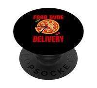 Food Dude Delivery Dashing Dasher Bringing Out the Eats PopSockets Adhesive PopGrip