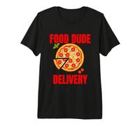 Food Dude Delivery Dashing Dasher Bringing Out the Eats Premium T-Shirt