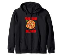Food Dude Delivery Dashing Dasher Bringing Out the Eats Zip Hoodie