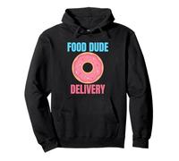 Food Dude Delivery Dashing with Donuts Pullover Hoodie