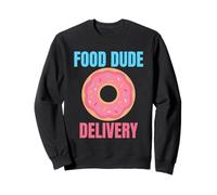 Food Dude Delivery Dashing with Donuts Sweatshirt