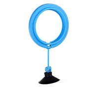 Food Feeder Water Plant Square Circle Adjustable Fish Tank Station Hand Free Waterproof Feeding Ring with Suction Cup Round