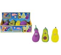 Food Fest Stretchy Sensory Toys, Squishy Fruit Characters, 3 to Collect, Ages 3+, 1 Sent at Random