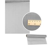 Food Filter 1pcs 304 Stainless Steel Screen 5/8/20/30/40-500 Mesh Woven Wire Screening Sheet Kitchen Sieve(4,15x30cm)(5 Mesh,30x30cm)
