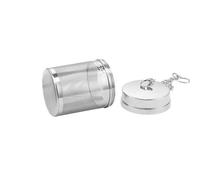 Food Filter 1PCS Creative 304 Stainless Steel Tea Strainer Leaf Spice Herbal Teapot Reusable Mesh Filter Home Kitchen Accessories Kitchen Sieve(M)