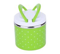 Food Flask 700mlZJchao Stainless Steel Thermal Insulated Lunch Box,1-3 Layers Leakproof Food Containers for Kids, Adult - Keep Food Warm - Fit for School, Office or Picnic (600ML, Green)
