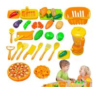 Food for Kids Kitchen - Realistic Simulation Educational Toys | Realistic Toy Food | for School Classroom Store Supermarket Restaurant Kitchen Christmas Y
