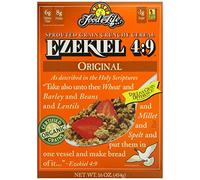 Food For Life Ezekiel 4:9 Organic Sprouted Whole Grain Cereal, Original, 16-Ounce Boxes (Pack of 6)