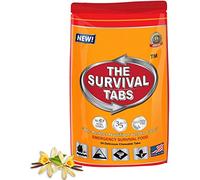 Food For Preparing SHTF 2-day Food Supply 24 Tabs Emergency Food Ration Survival MREs Meals Ready-to-eat Bugout Emergency Food Replacement for Travel Camping Boating Biking Hunting Outdoor Activities Also Disaster Preparedness for Earthquake Flood Tsunami Gluten Free and Non-GMO 25 Years Shelf Life Long Term Food Storage - Vanilla Malt Flavor by LB1 High Performance