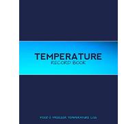 Food & Freezer Temperature Record Book: Temperature Check Organiser for Hotels, Shops, Restaurants & Catering Companies | Food Hygiene Safety - Over 100 Pages