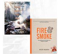 Food from the Fire and Fire & Smoke 2 Books Collection Set With Gift Journal - The Scandinavian Flavours of Open-Fire Cooking, get grilling with 120 delicious barbecue recipes