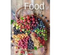 Food Gallery 2024. Großer Wandkalender mit 12 dekorativen Lifestyle-Fotos für die Küche. Food-Fotografie mit saisonalen Lebensmitteln. Kalender 2024. 49x68 cm Hochformat.
