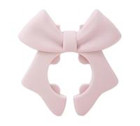 Food-Grade Bowknot Spatula Rest - Secures Utensils to Cookware Edges, Anti-Scalding Spill Stopper & Food Grade Silicone Cookware