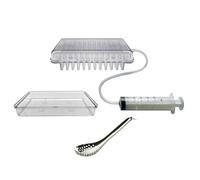 Food-Grade Caviar Maker with 100 Dropping Nozzles, Kitchen Molecular Gastronomy Tool Set