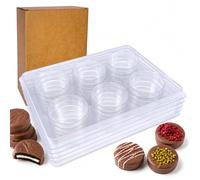 Food Grade Chocolate Covered Plastic Mold for Oreo Cookies (5)