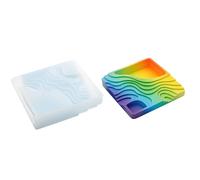 Food Grade Elastomer Stepped Box Cast Freewheeling Craft Materials Dense Size Easy Demolding Process Small Silicone Jewelry Planner Cast