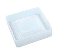 Food Grade Elastomer Stepped Box Cast Freewheeling Craft Materials Dense Size Easy Demolding Process Stepped Render Planner Silicone Cast