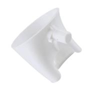 Food Grade Flour Dispenser Funnel For Kitchen Stand Mixer Bowl Cleaning Baking Preps Nonslip Connection Design Dough Mixer Spill Proof Attachments