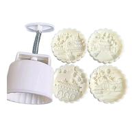 Food Grade Hand Pressure Mould MidAutumn Festival Moon Cake Molds Baking Tool