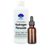 Food Grade Hydrogen Peroxide 12% 500ml with Free 50ml Glass Dropper