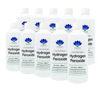 Food Grade Hydrogen Peroxide - Purest Grade 10% - 5 Litres - Non Stabilised - Contains Zero Additives - 35 Vols