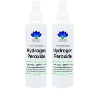 Food Grade Hydrogen Peroxide - Purest Grade 12% (<11.99%) - 200ml Spray - Pack of 2 - Non Stabilised - Contains Zero Additives - 40 Vols