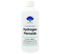 Food Grade Hydrogen Peroxide - Purest Grade 6% - 500ml - Unstabilized and Additive Free - 20 vols