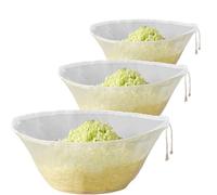 Food-Grade Nylon Filter Bags, Reusable, Nylon Mesh, Nut Milk Strainer, Fine Mesh Strainer Bag, No-Slip Grip, for Vegetables, Yogurt, Coffee, Tea, Nut Milks