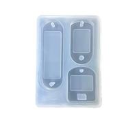 Food Grade Pendant Molds Liquid Sand Silicone Construction Hanging Pendant Molds for Creation Baking and Art Resin Mold