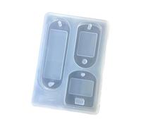 Food Grade Pendant Molds Liquid Sand Silicone Construction Hanging Pendant Molds for Creation Baking and Art Resin Mold