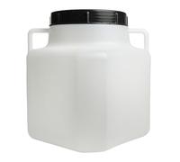 Food-Grade Plastic Barrel with Screw Lid - Fermentation & Storage Container for Food, Water, Pickling, Brewing - Durable & Lightweight, 5L to 40L (Medium - 20L)