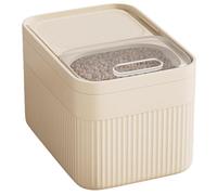 Food Grade PP Cereal Storage Container with Sealing Cap for Large Capacity Dispensing of Rice, Sugar, and Beans