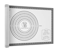 Food-grade Reusable Dough Rolling Pastry Mat with Measurement Durable Non Stick&Nonslip Silicone Baking Mat Fondant Counter Oven Mat Sheet for Making Cookies Macarons Bread (28 * 20inch)