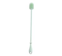 Food-Grade Silicone Baby Bottle Brush with Holder, BPA-Free Long Handle Non-Scratch Cleaning Tool for Newborn Feeding, Glass Cups & Baby Utensils - Soft, Durable & Ergonomic