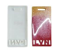 Food Grade Silicone Badges for Customes Work Pass Student Card and Personalize Name Label Making Multipurpose Symbol