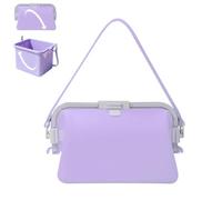 Food-Grade Silicone Beach Bag,Women Summer Foldable Handbag | Waterproof Purse Crossbody Bag That Floats,Leakproof Floating Tote,Washable Self-Standing Reusable Beach Travel Shoulder Bags