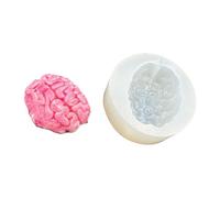 Food Grade Silicone Brains Heart Organ Mold Educational Tool for Artists Professional Jewelry Making Tool Food Grade Silicone Mold
