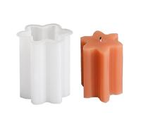 Food Grade Silicone Candle Molds Unique Shapes Including Starfishes Pyramid Cloud Flower for Craft Home Decors Craf