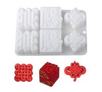 Food Grade Silicone Character Cake Molds Easy Releasing Molds Silicone Texture for Making Chocolate and Chinese New Year Cake Mold