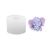 Food Grade Silicone Elephant Mold Texture Perfect for Decorations Crafting and Holiday Party Supplies Elephant Molds