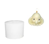 Food Grade Silicone Elephant Mold Texture Perfect for Decorations Crafting and Holiday Party Supplies Elephant Molds