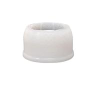 Food Grade Silicone Flower Pots Mold Heat Safe Round Shape Detailed Texture for Concrete Cement Resin Home Garden Food Grade Silicone Mold