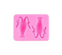 Food Grade Silicone Fondant Molds Candy Moulds Lobster Shape Versatile Silicone Baking Tools for Baking and Kitchen Gadget