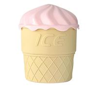Food Grade Silicone Ice Cream Shape Wine Bucket With Lid Space Saving Kitchen Essential Baking Accessories Baking Accessories
