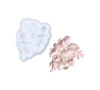 Food Grade Silicone Making Mold Texture Featuring Elegant Angel Embossed Artwork and Easy Releasing Ange Mold