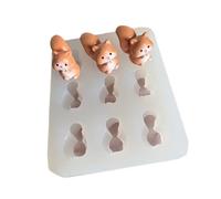 Food Grade Silicone Miniature Squirrel for Baking Craft Chocolate Soap Making Small Animal Shape Cake