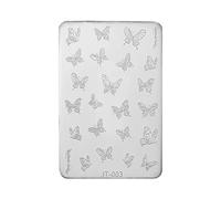 Food Grade Silicone Nails Art Mold with Floral 3D Embossed Design Stamp for Easy Craft Beautiful Creation Flower Mold